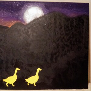 Duck Crossing on the Blue Ridge