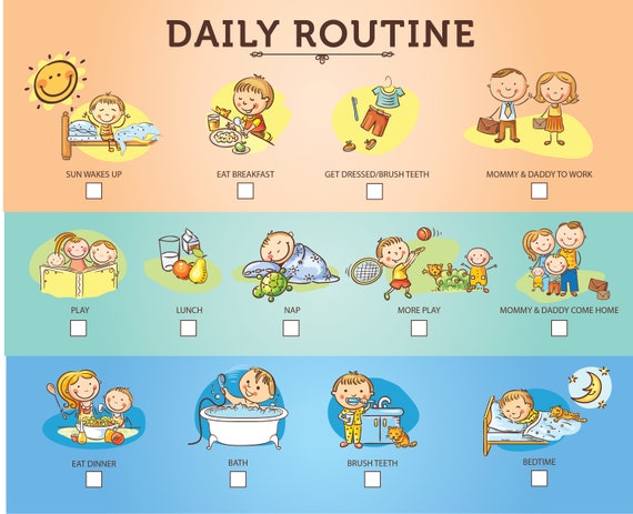 Toddler Routine Chart