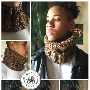 Toffe Mocha Latte Cowl/Scarf