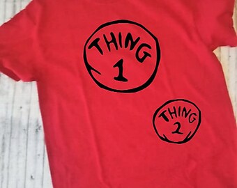 Thing 1 And Thing 2 Shirts Maternity Etsy