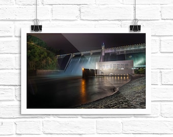 Norris Dam at Night