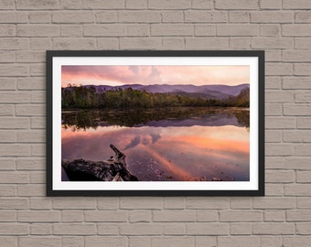 Purple Sunset en Cove Lake