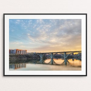Henley Street Bridge at Sunset