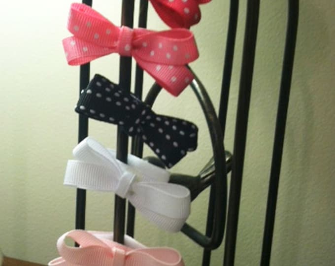 Infant Velcro Hair Bows Etsy