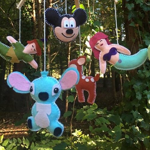 Disney baby mobile, Disney characters, Mickey mobile, Mickey's best
