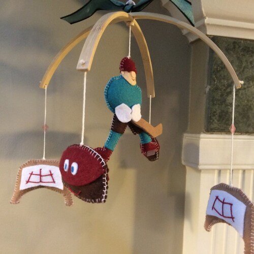 Sports baby mobile, hockey, skiing, snowboarding, soccer, golf, lacrosse, Pickle cheapest ball, Cowboys, basketball, Tennis, football, volleyball