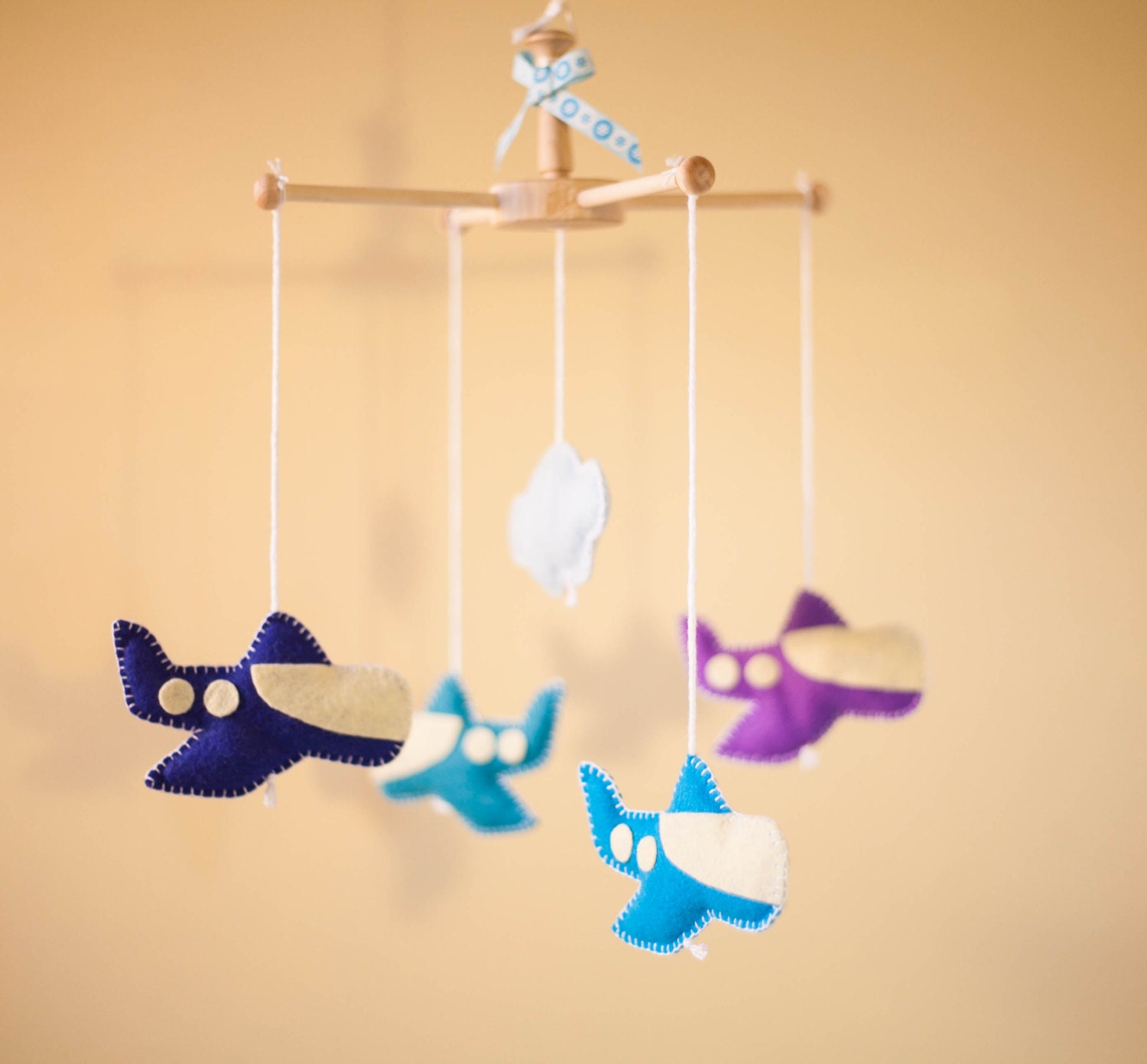 baby mobile baby crib mobile airplane nursery airplane Etsy