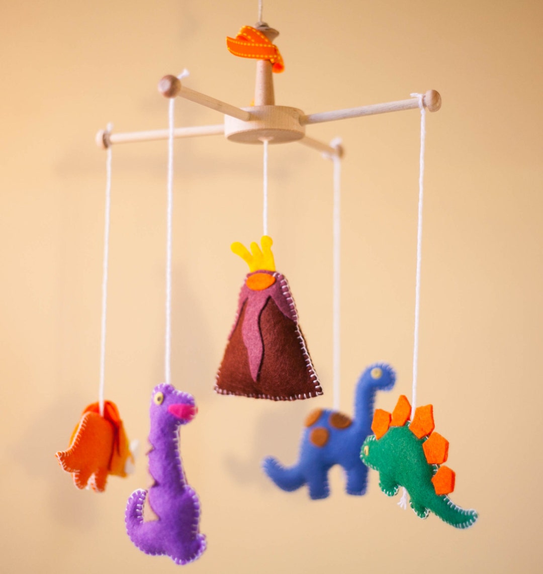 Baby Mobile, Baby Crib Mobile, Dinosaur Nursery, Dinosaur Mobile
