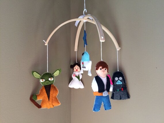 Bebe Berceau Mobile Bebe Star Wars Ornement Star Wars Dark Etsy