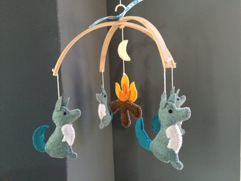 Baby Mobile Camping Mobile Baby Crib Mobile Campfire Arrow Etsy