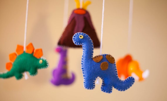 Baby Mobile Baby Crib Mobile Dinosaur Nursery Dinosaur Etsy