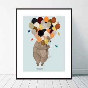 Things Are Looking Up. Children's Wall Art Nursery - Etsy