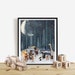 The Moon Band. Nursery art, Children's wall art, Baby nursery decor, Music theme, Children's picture, Nursery prints, Whimsical wall art