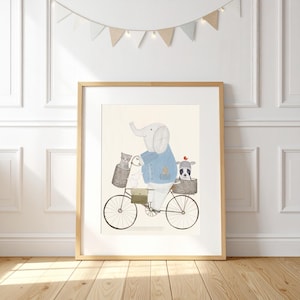 Little pets nursery print ,Whimsical Nursery Wall Art
