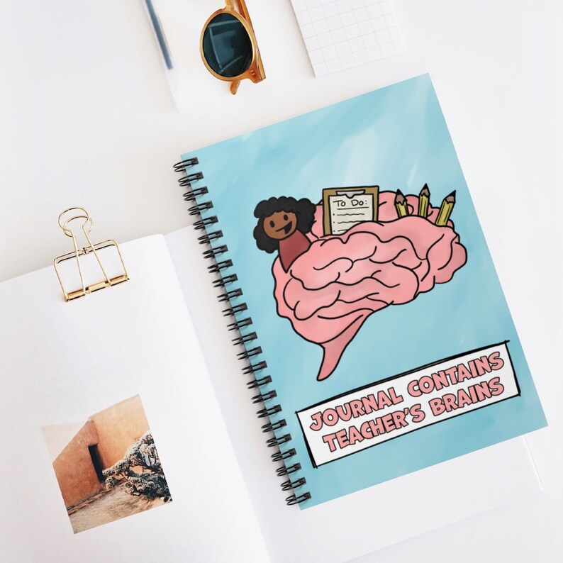 Teacher's Brain Notebook - Etsy