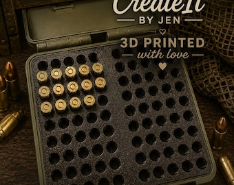 Ammo case 100 rounds 9mm
