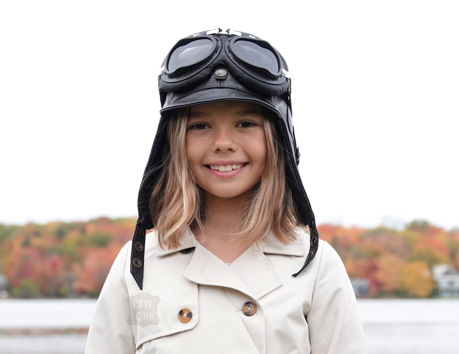 Kids Aviator Hat Pilot Cap Costume With or Without Goggles Etsy