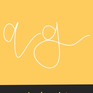 May include: A simple script font design with the word "simple script" written in black text below the design.