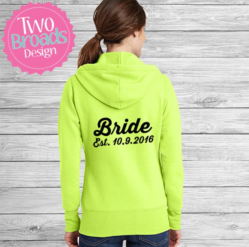 bridesmaid sweatshirt