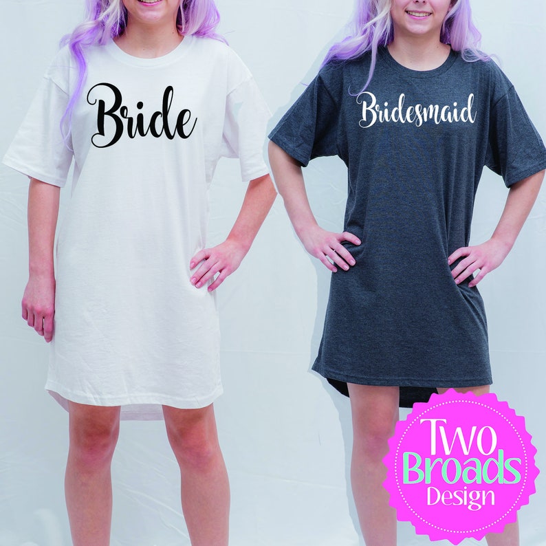 bridal party nightgowns