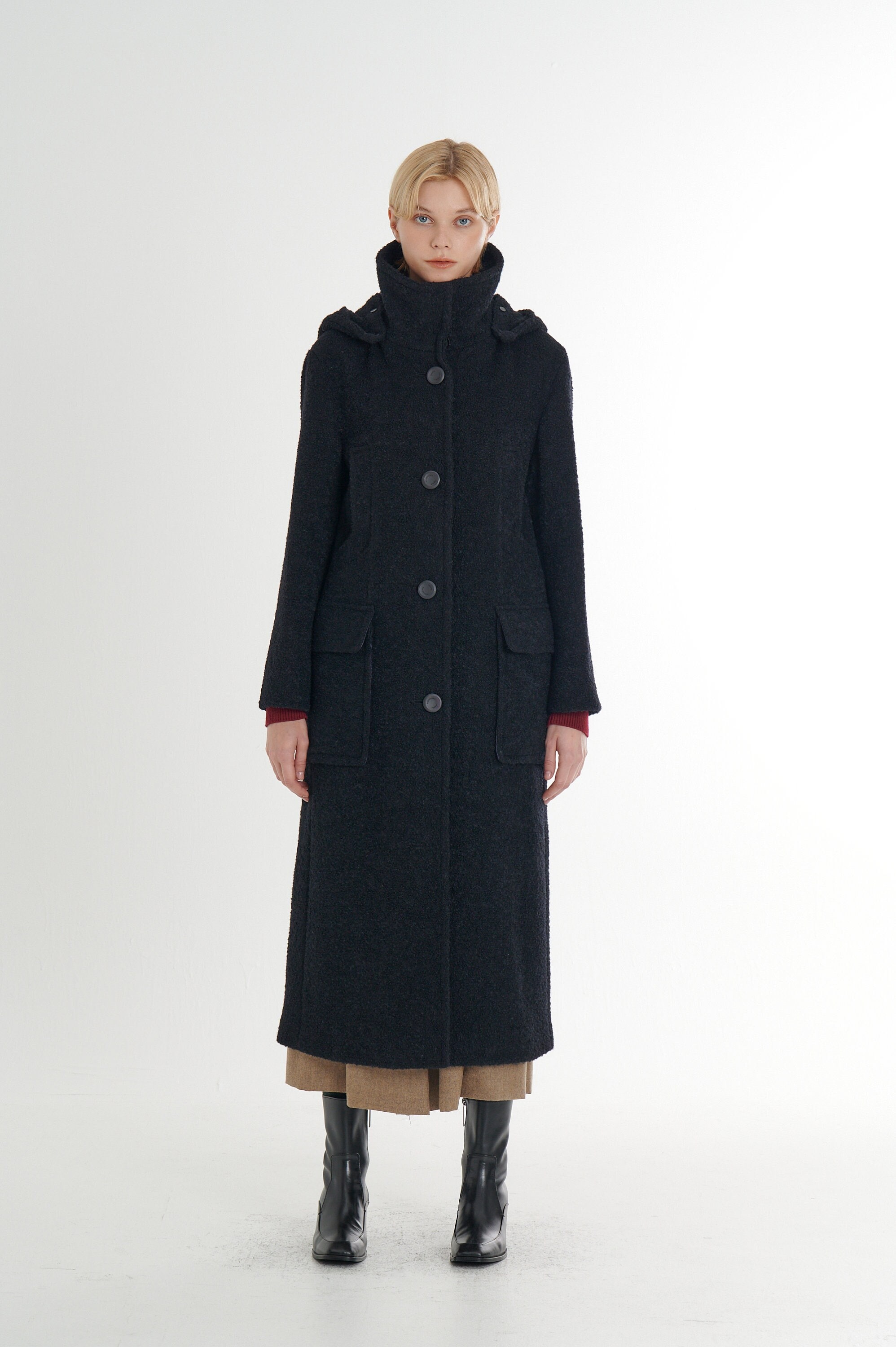 Mohair Alpaca Coat - Etsy