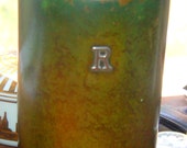 Heintz Sterling Silver on Bronze Humidor