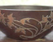 Early pre-patent sterling on bronze Heintz bowl prototype