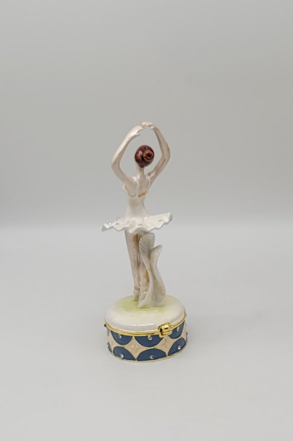 Ballerina Trinket Box with Bonus Ballerina Neckla… - image 6