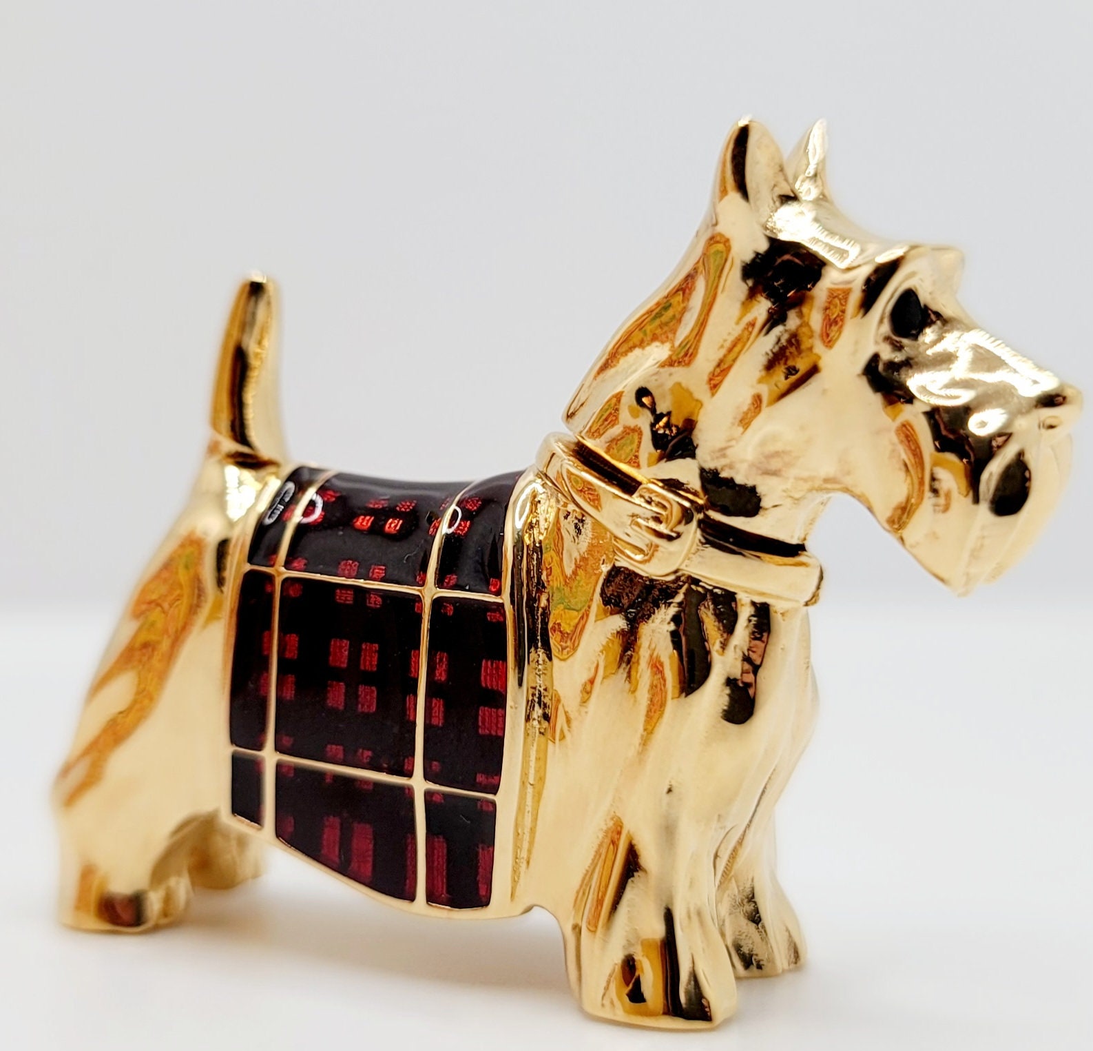 Estee Lauder Scottie Solid Perfume Compact 1992 - Etsy