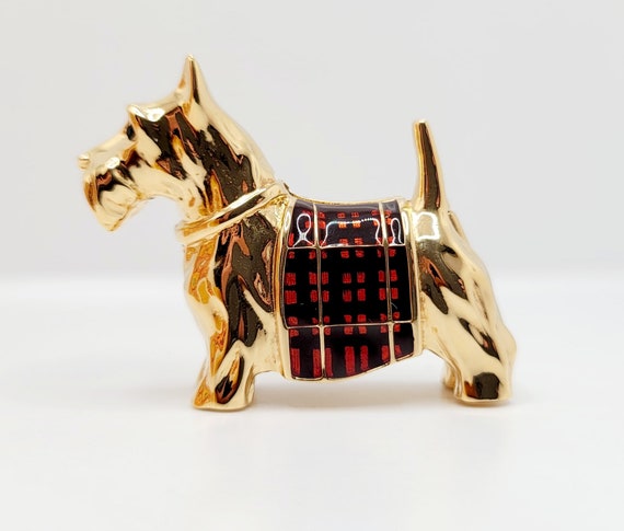 Estee Lauder Scottie Solid Perfume Compact 1992 - image 9