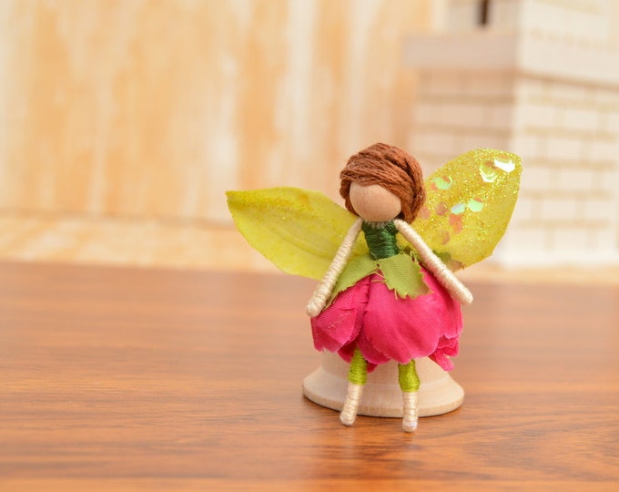 Miniature Fairy Doll Miniature Fairies Waldorf Fairy Doll Etsy