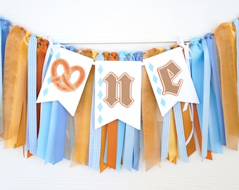 Oktoberfest High Chair Banner and Ribbon Garland Set