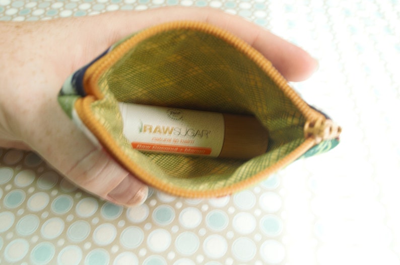 Craft beer zipper pouch Wallet size