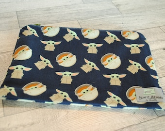 Space Child-zipper pouch Large