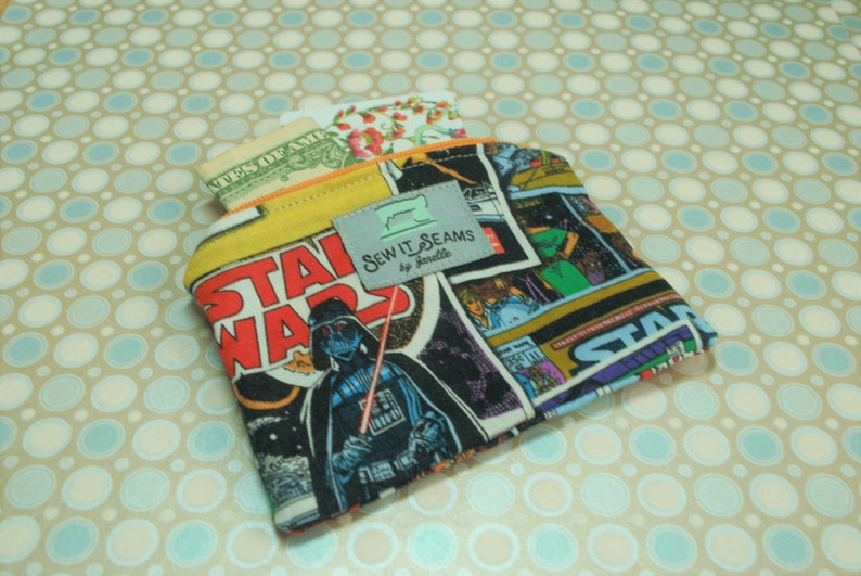 Star Wars zipper pouch Wallet size