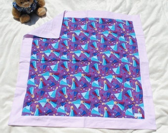 Elsa and Anna Frozen flannel baby blanket-Large