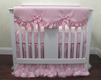 custom mini crib bedding