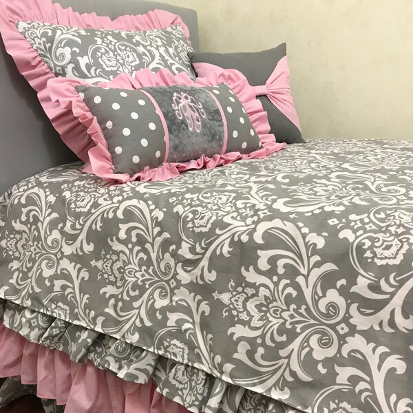 Damask Bedding Etsy