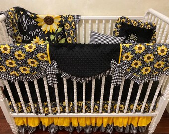 custom crib bedding etsy