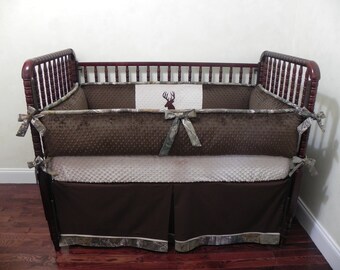 camouflage crib bedding