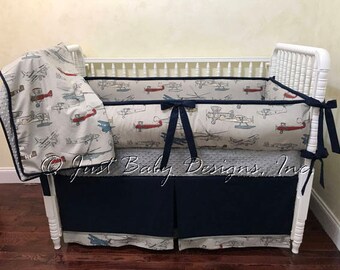 baby boy crib bedding sets airplanes navy blue custom baby bedding set benjamin boy bedding airplane crib vintage airplanes with navy and gray logan etsy baby boy crib bedding sets airplanes navy blue custom baby bedding set benjamin boy bedding airplane crib vintage airplanes with navy and gray logan etsy