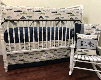 custom crib bedding etsy