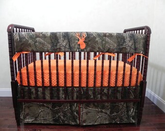 camouflage crib sets