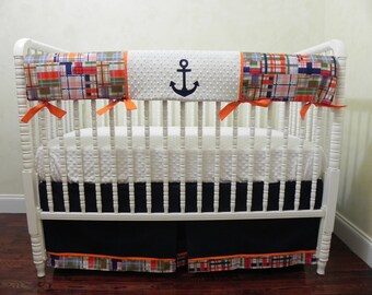 anchor crib bedding