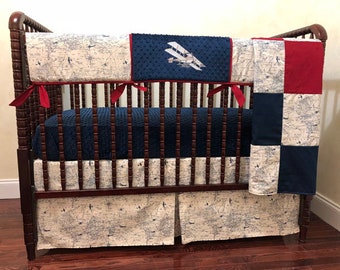 airplane crib sheets