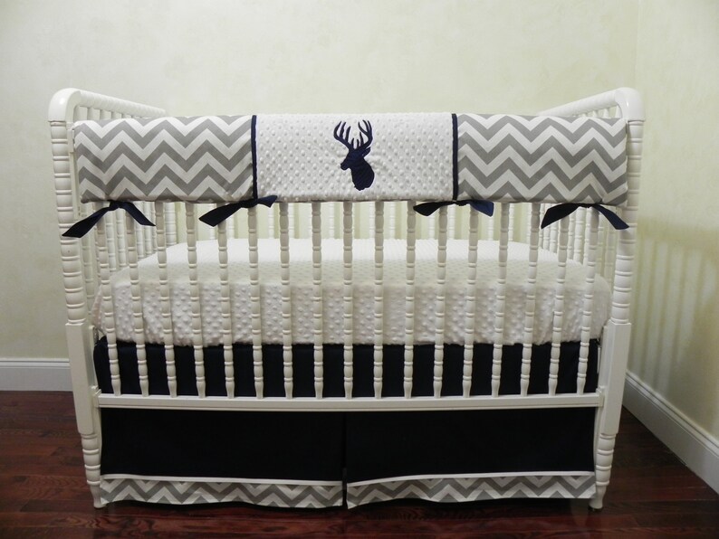 Baby Boy Deer Crib Bedding Set Jayden Boy Baby Bedding Crib Etsy