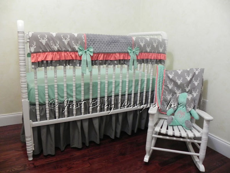 custom crib bedding etsy