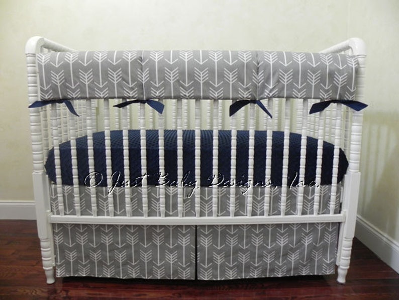 arrow crib bedding