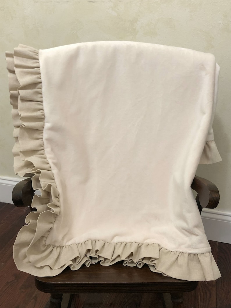 Natural Linen Baby Bedding Set Neutral Nursery Bedding Etsy