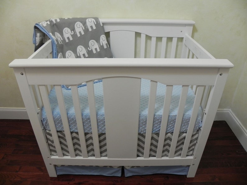 Baby Boy MINI CRIB Bedding Boy Mini Crib Baby Bedding Etsy